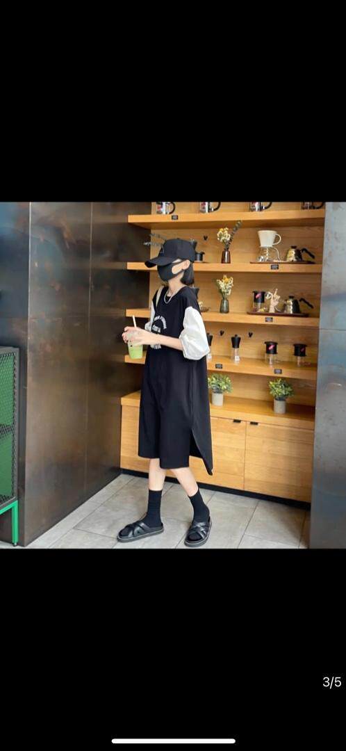 拼接连衣裙，女装连衣裙，依多坊