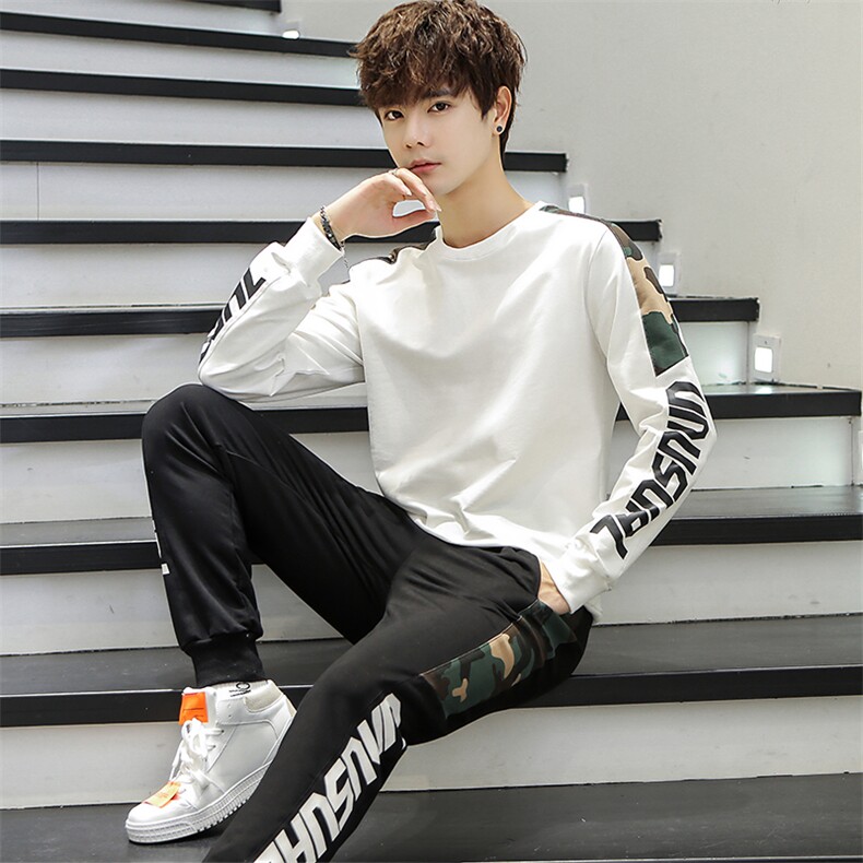 男春秋弹力休闲运动套装5032-1_333P100,男装休闲套装,星座1516-1