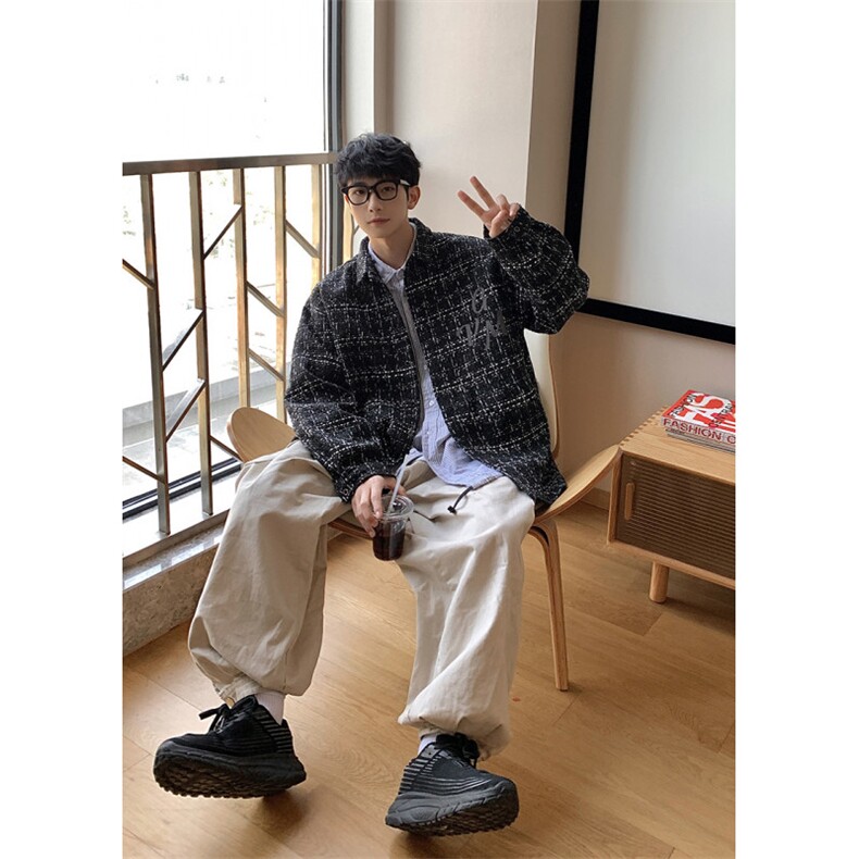 港风小香风长袖衬衫男大码中性风情侣潮衬衫男CCS8019P45,男装衬衫,星座226-1