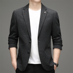 DJ3037钱塘2020-3新款商务休闲百搭简约中年男士西服货稳P152图片