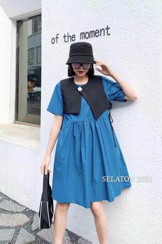 两件套连衣裙，女装连衣裙，雪蘭桐