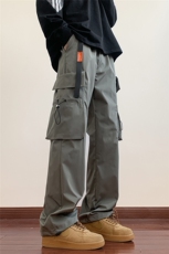 深度库存秋冬数据款强防水机能裤子男冲锋裤宽松工装裤K10021-P35，男装工装外套，电商A099