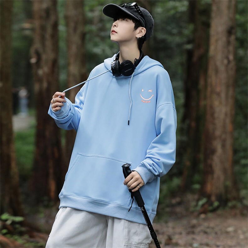 W09连帽卫衣秋装新款大码外套班服印花港风文艺休闲男女装学生朝,女装短外套,星座115A-3
