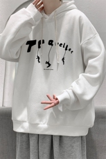 连帽卫衣男大码胖子帽衫大号运动服WY2449-P35，男装卫衣，电商A040
