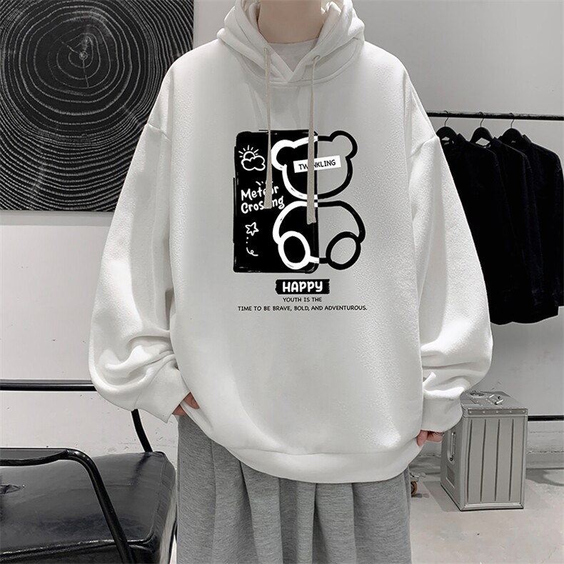 连帽卫衣男大码运动服帽衫外套WY2352-P35图片