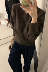 时尚百搭女士羊毛衫V领修身显瘦柔软舒适毛衣，女装羊毛衫，泰沅羊绒