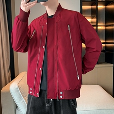 酒红色