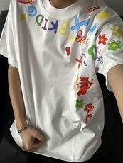 XZ809A/VVPP13/P20/控38重磅印花美式复古圆领T恤，男装T恤，星座809A(原222-1)