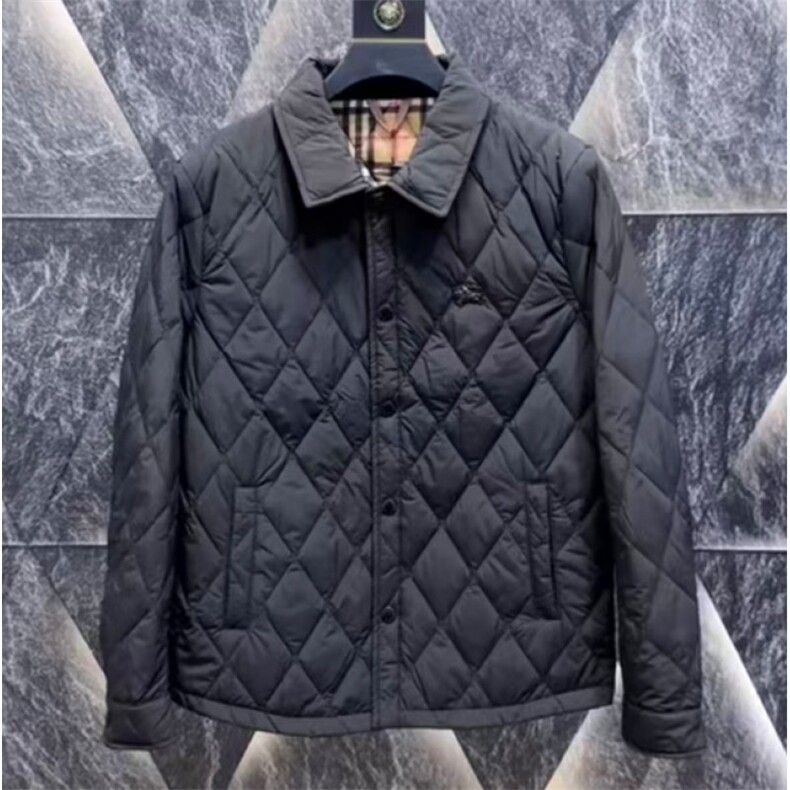 (网图)翻领轻薄棉服保暖轻奢休闲黑色薄棉棉袄313B-JK8888-P90,男装棉衣,星座313B