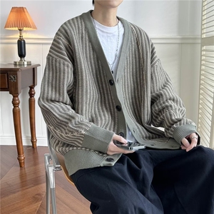 美式毛衣男慵懒风休闲针织衫 R3152 P55图片