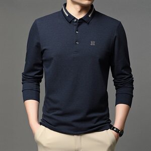 J513钱塘2020-1秋冬新款主推男士高端休闲翻领T恤主推P68图片