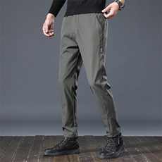 春夏季男士休闲裤时尚宽松直筒青年松紧腰春季长裤子现货主推外贸，男装休闲裤，星座224-3