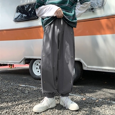 港风秋季新款男士宽松工装长裤休闲直筒裤227-2*C548*P50控68，男装休闲裤，星座227-2