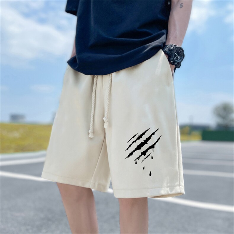 重磅夏季麂皮绒休闲短裤休闲五分裤JDK416-特p25控48,男装牛仔裤,电商B370