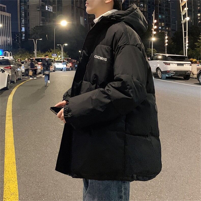 棉衣男大码冬季加厚棉衣外套2025新款面包服韩版潮流羽绒棉袄,男装棉衣,星座310B-1