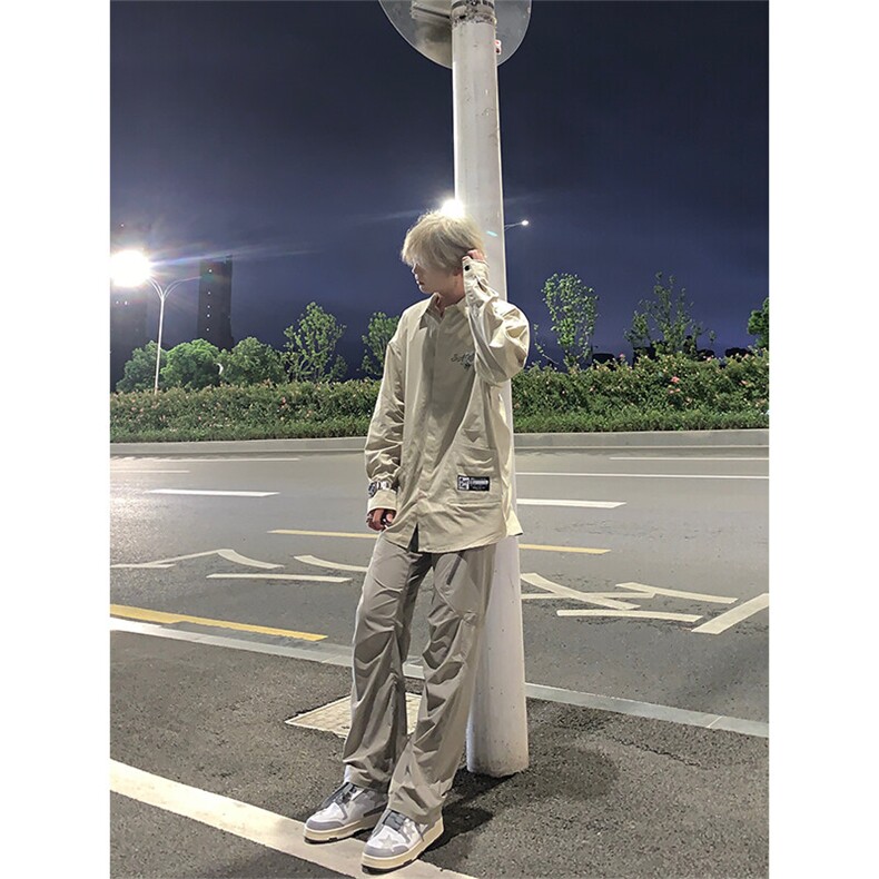 美式复古hiphop嘻哈冲锋裤潮牌,男装休闲裤,星座310A-4