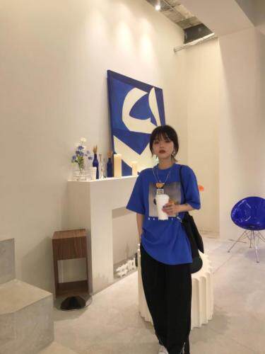 夏季百搭时尚袜子T，女装，Queena PHoebe