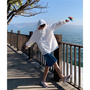 夏季新款宽松遮阳薄款外套防晒服A061-JM1426-P40控58图片