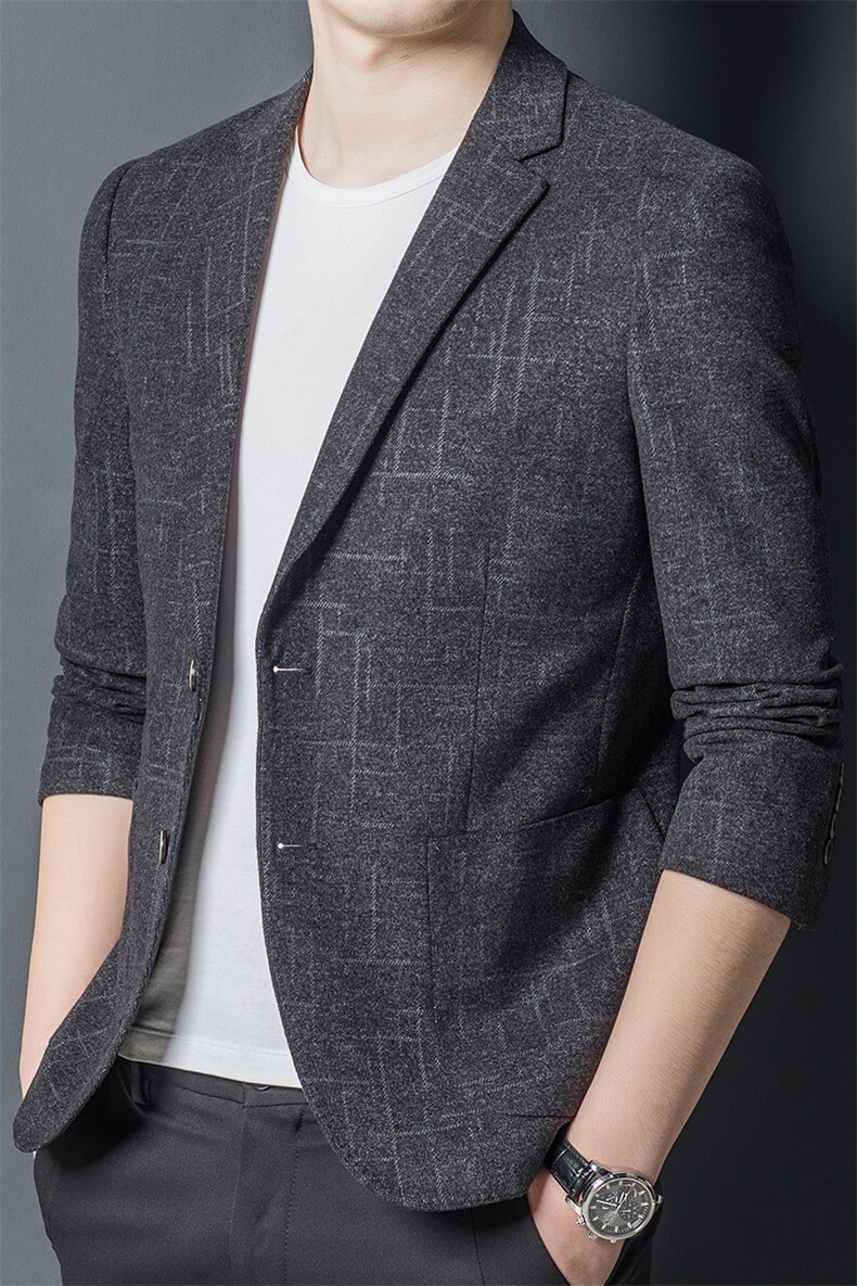 CA3309钱塘2020-2中青年男士时尚休闲帅气潮流西服外套P147,男装西服,钱塘207-2