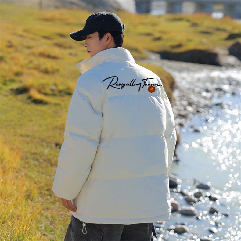 2024冬季新款cityboy大码字母印花棉衣M-5XHM24753-6-特P55,男装棉衣,电商A022