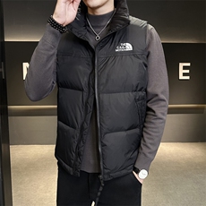 标已注册男士潮牌羽绒马甲保暖羽绒服刺绣坎肩背心M001-P110，男装背心/马甲，电商A237