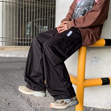 直筒工装裤男夏季新款美式复古高街潮休闲裤SK115P32，男装休闲裤，星座1116-2
