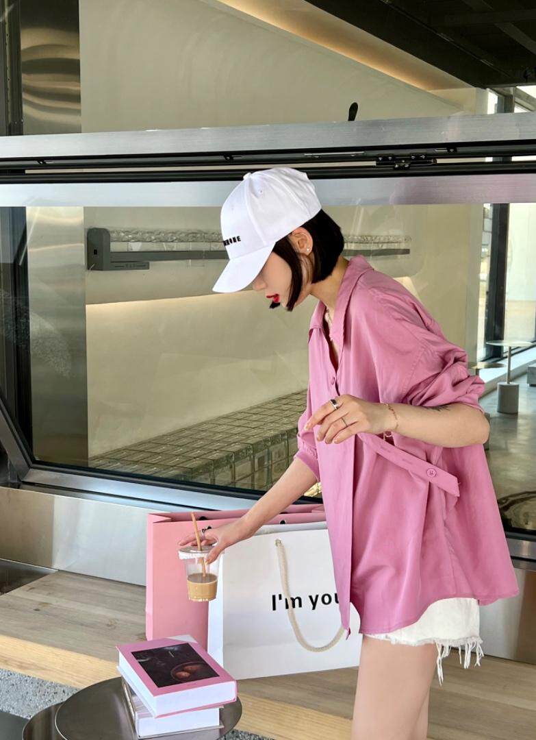 夏季新款，小衫，套装，背带裙，女装职业装，K迷田子