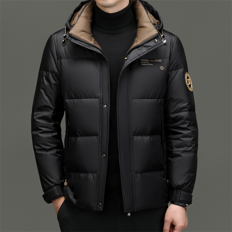 CSYR99243钱塘2020-2厚款时尚休闲冬季新款中年男士羽绒服P275,男装羽绒服,钱塘207-2