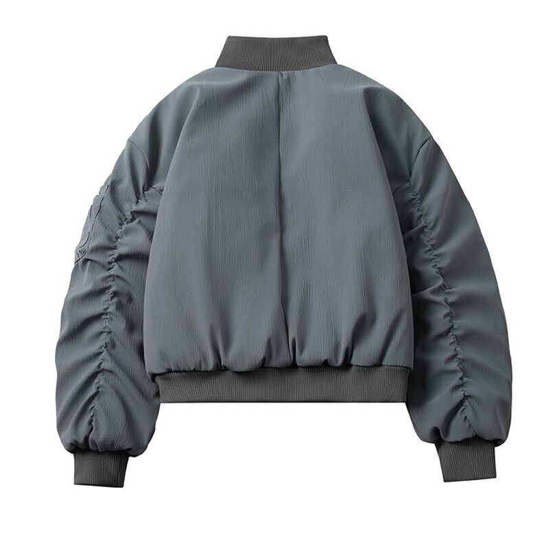 M906-特P75白底美式飞行夹克冬季棉服现货,男装夹克,星座1503