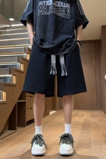 X2416-TP28控价48夏季新款冰丝潮流短裤男透气运动五分裤，男装休闲裤，电商A102-1