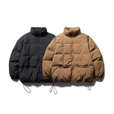 南夏乔装2025冬季新款纯色口袋装饰立领羽绒服日系复古宽松羽绒袄，男装羽绒服，电商S006（B521）