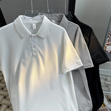 PL9001-P20-控39-大量现货POLO衫男短袖T恤潮牌纯色翻领透气网眼，男装T恤，星座116