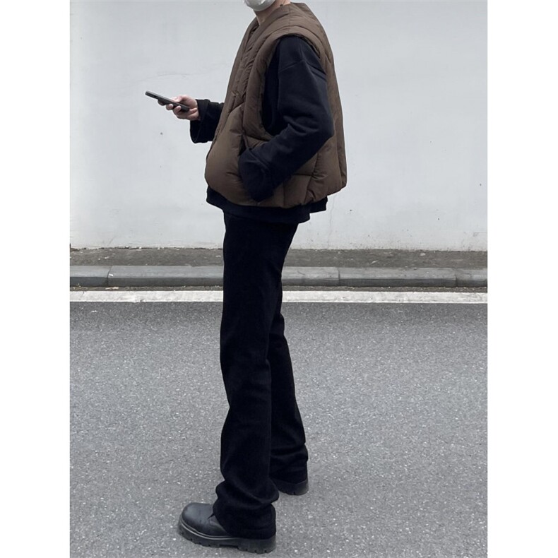 【有货】3361CC-特P68线型分割棉服马甲男加厚V领保暖背心,男装背心/马甲,星座1007（原301D）