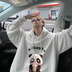 连帽卫衣男大码胖子帽衫大号运动服WY2417-P35，男装卫衣，电商A040