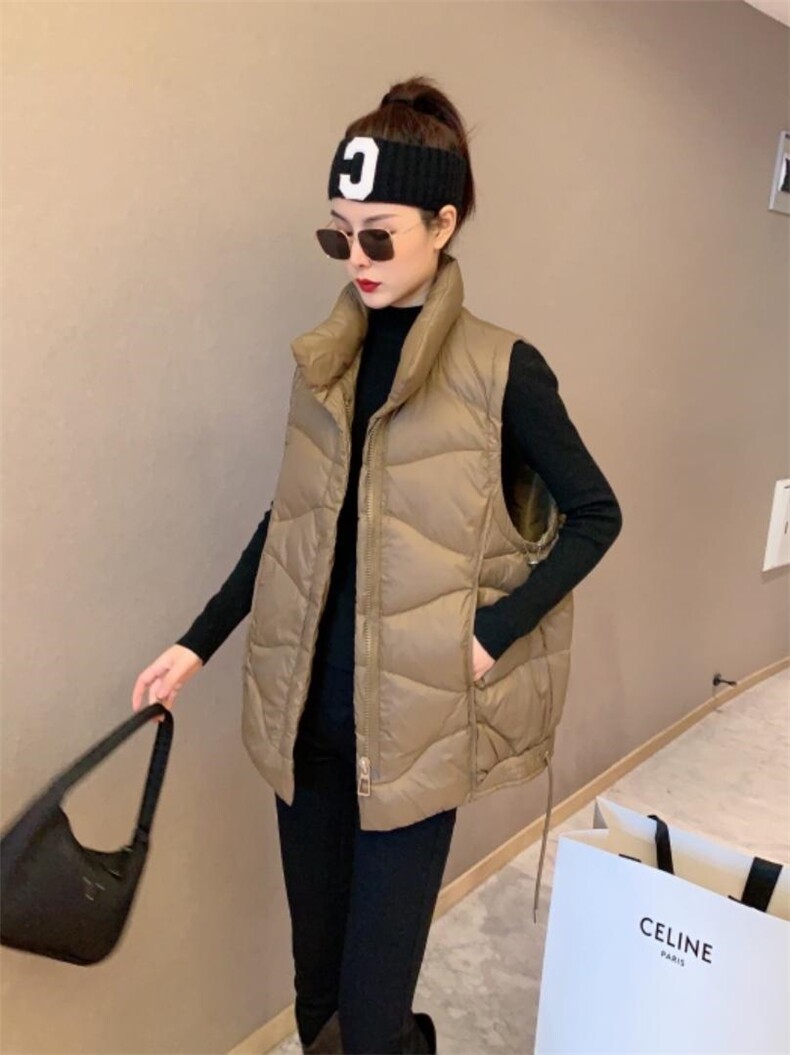 2021冬季羽绒马甲，女装马甲，曼希野