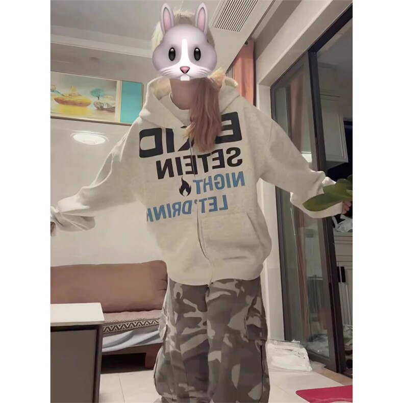 W10642-P53网图现货华棉复合印花连帽开衫卫衣,男装卫衣,星座1608