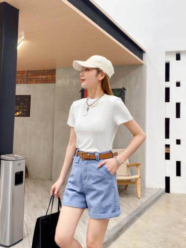 短裤五色M.LXL，女装，潮不落