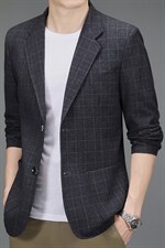 休闲西装外套男士宽松时尚西服高级感上衣单件商务休闲潮流外套男图片