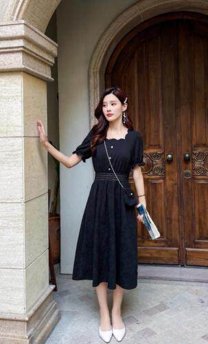 夏季新款韩版连衣裙，女装连衣裙，锦心绣