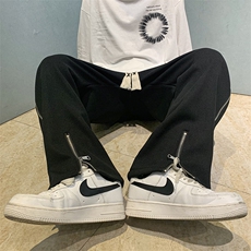 现货男装宽松休闲直筒四季款设计感运动休闲裤DM169-P50，男装休闲裤，电商D321-1