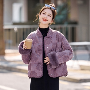 2025年中式G风中式白鸭绒新款羽绒服图片