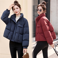 现货时尚短款羽绒服女2025冬季新款加厚立领保暖90白鸭绒外套，女装羽绒服，姿衣坊