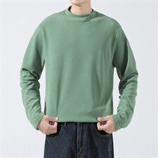 备货5万库存大码德绒商务打底修身圆领男士卫衣保暖内衣MY2201P25，男装针织衫/毛衣，星座301D-4(原星座1004-4）