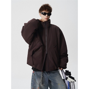 706-LK6048-P88  特P  现货  冬季男士短款加厚棉服外套保暖棉衣图片