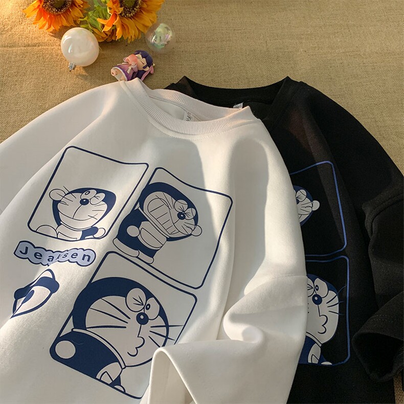 夏季新品叮当猫五分袖体恤男青少年宽松型休闲-JK23211-P25控38,男装T恤,星座605(原A050)