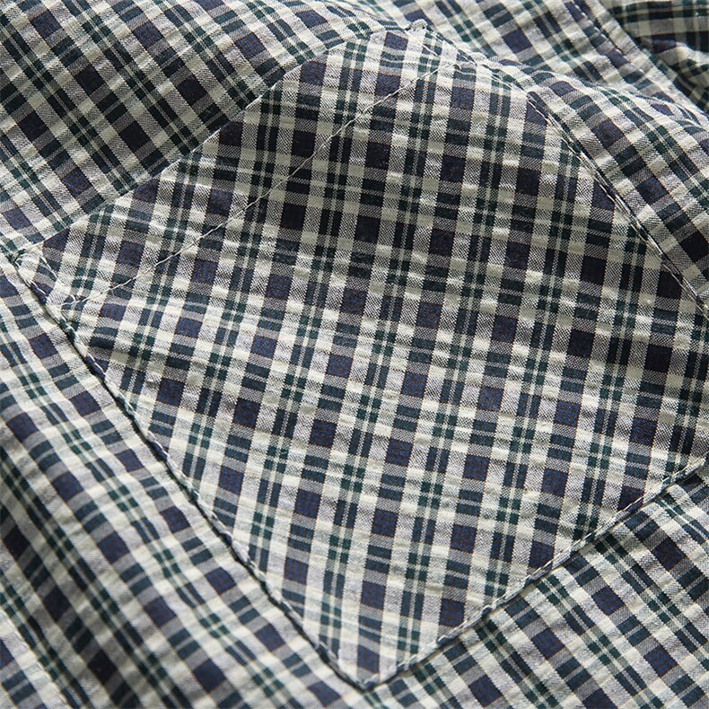 外27-2GANYOU日系清新格子衬衫CS11-P70,男装衬衫,新杭派外27-2