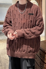 ！条纹毛衣男士加厚麻花线衣男针织衫男XH05-P60，男装针织衫/毛衣，电商B367