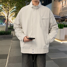 2025秋季新款中性风户外夹克男大码立领外套DSA157B-J2505-特P75，男装夹克，电商A157B