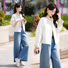 短款风衣外套女春季2026新款小个子时尚减龄百搭高端上衣，女装风衣，鑫源服饰