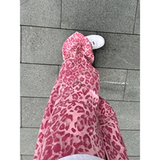【网图有货】多巴胺粉色豹纹工装裤男美式高街vibe裤子G09WW-P45，男装工装外套，星座1007（原301D）